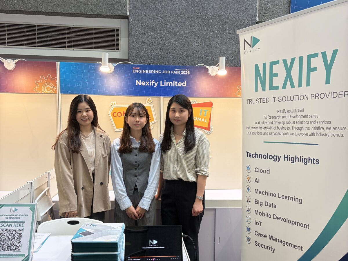  Exploring Unlimited Possibilities in IT Together @CUHK Career Fair