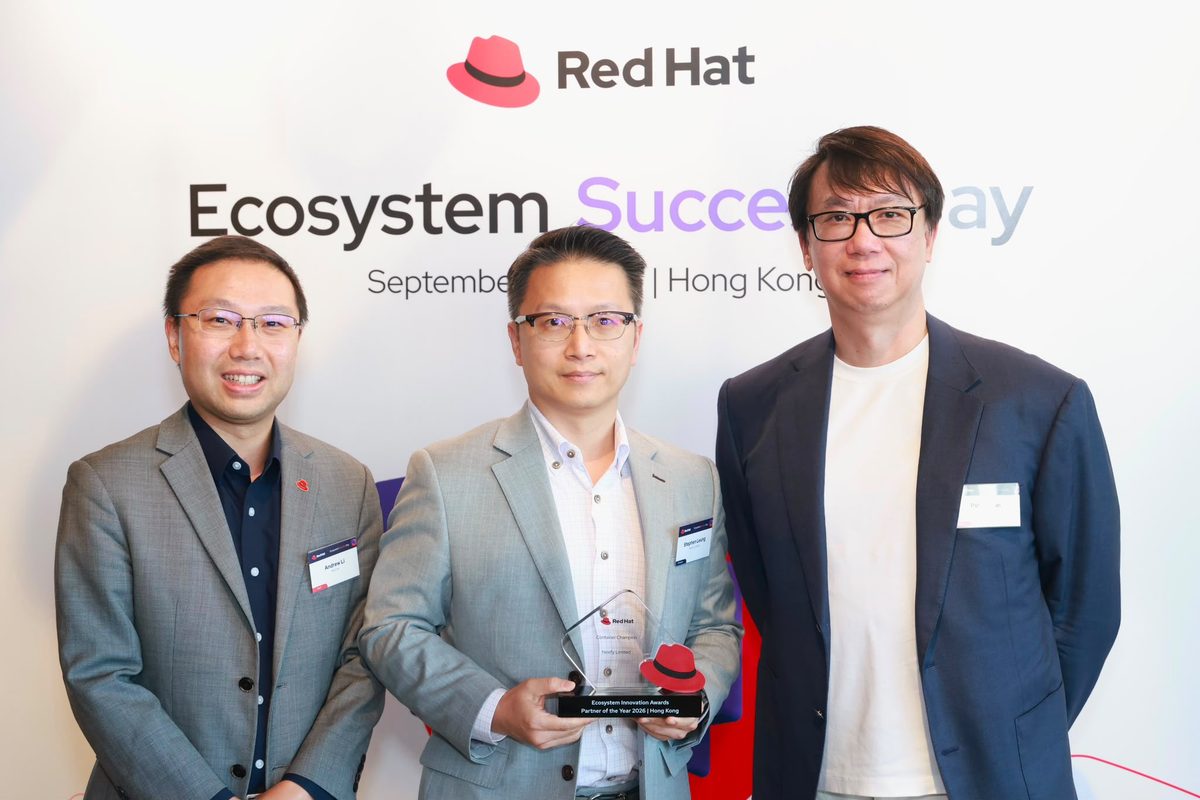Honored with the Red Hat Container Champion Award